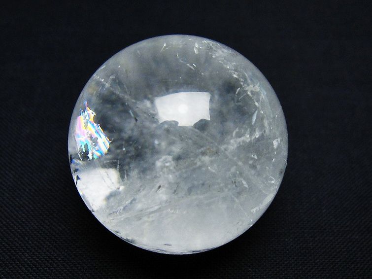ヒマラヤ水晶 丸玉 31mm [t91-9216] 1枚目