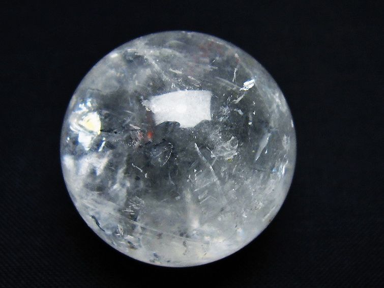 ヒマラヤ水晶 丸玉 31mm [t91-9217] 1枚目