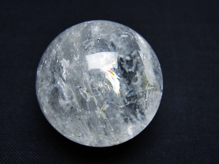 ヒマラヤ水晶 丸玉 31mm [t91-9218] 1枚目