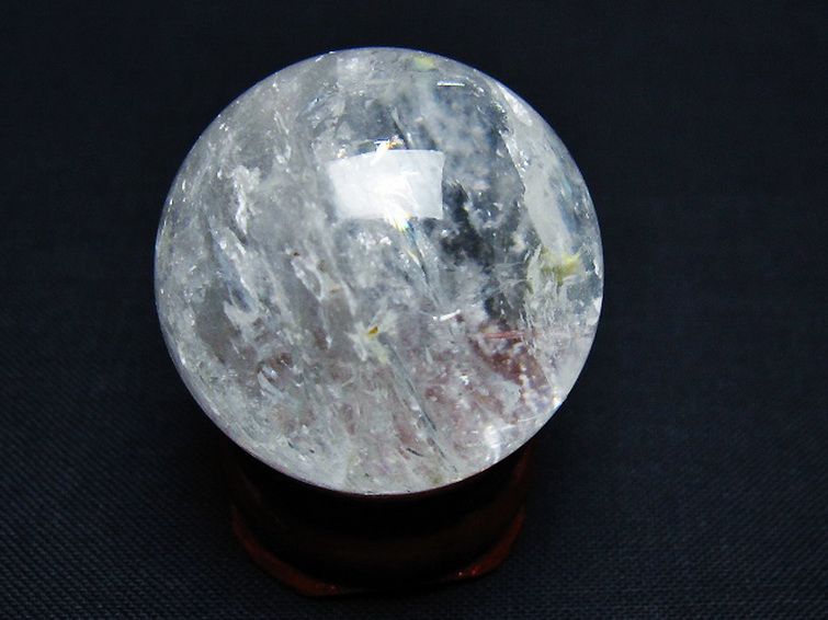 ヒマラヤ水晶 丸玉 31mm [t91-9218] 3枚目