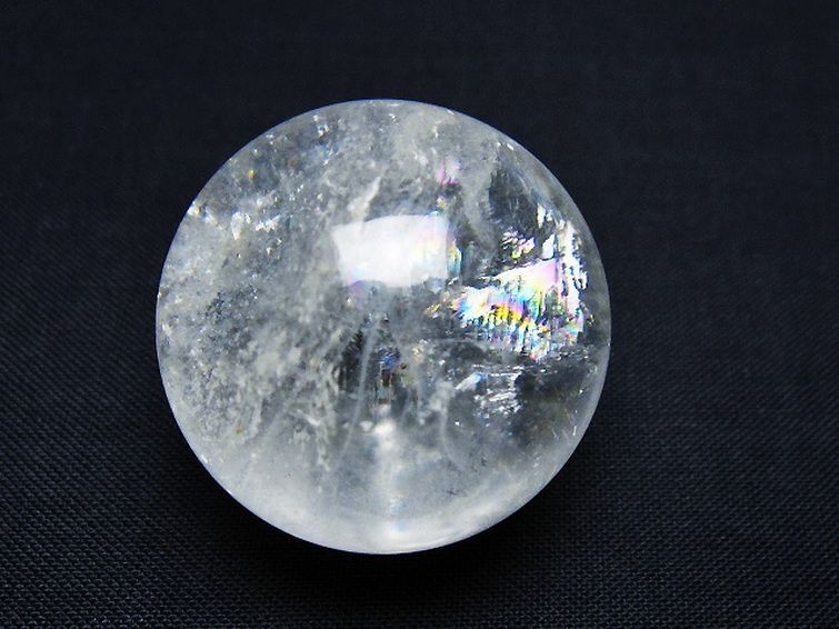 ヒマラヤ水晶 丸玉 31mm [t91-9219] 1枚目