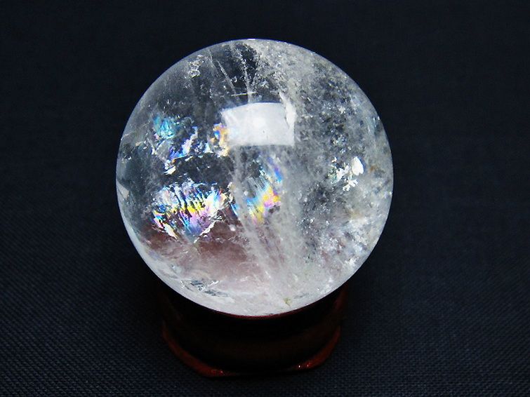 ヒマラヤ水晶 丸玉 31mm [t91-9219] 3枚目