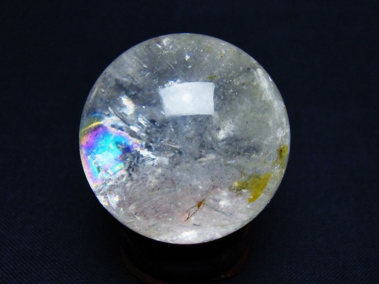 ヒマラヤ水晶 丸玉 33mm [t91-9224] 3枚目