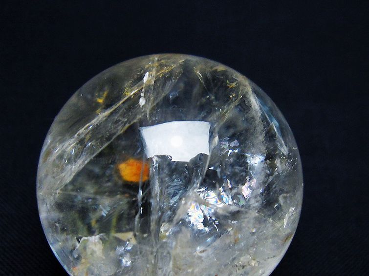 ヒマラヤ水晶 丸玉 35mm [t91-9234] 2枚目