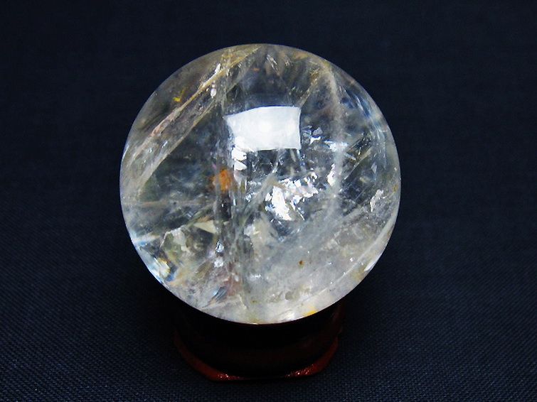 ヒマラヤ水晶 丸玉 35mm [t91-9234] 3枚目