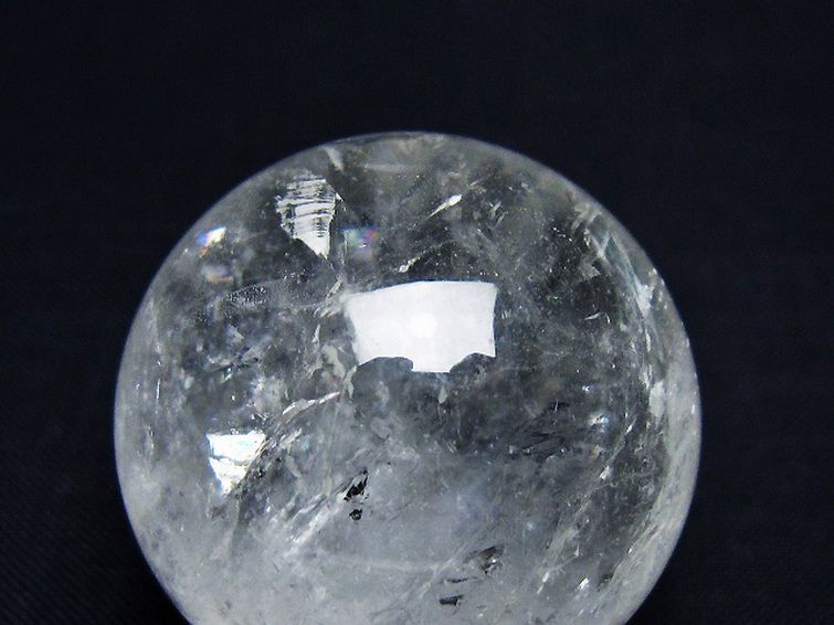 ヒマラヤ水晶 丸玉 35mm [t91-9235] 2枚目