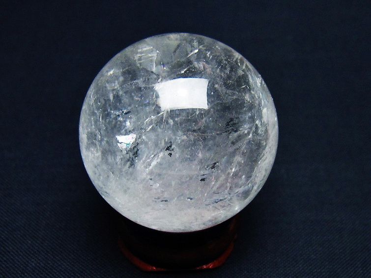 ヒマラヤ水晶 丸玉 35mm [t91-9235] 3枚目