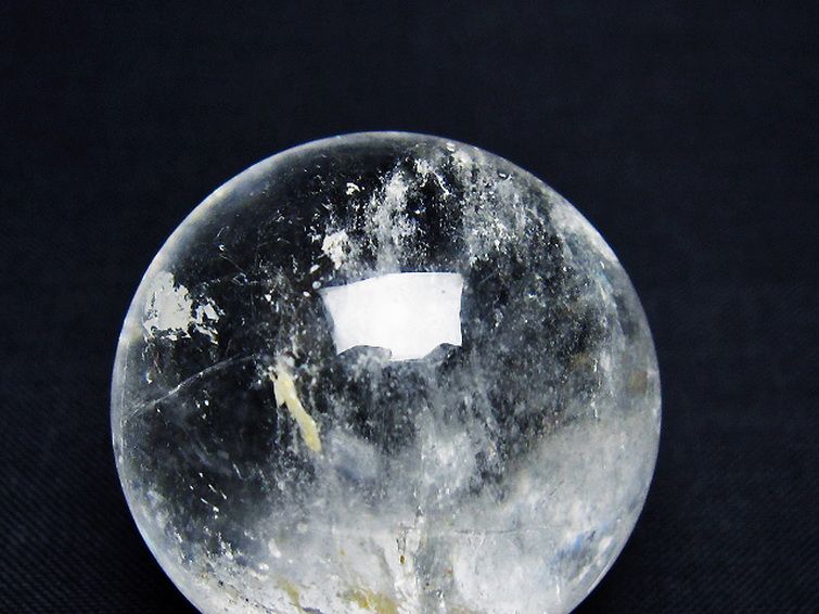 ヒマラヤ水晶 丸玉 35mm [t91-9237] 2枚目