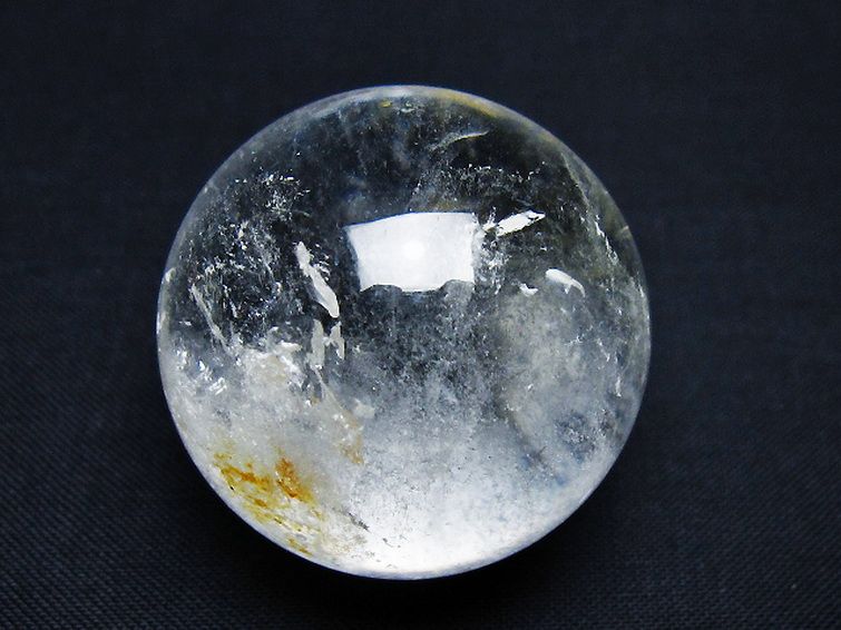 ヒマラヤ水晶 丸玉 36mm [t91-9249] 1枚目