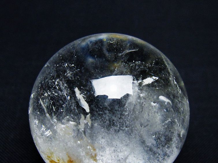 ヒマラヤ水晶 丸玉 36mm [t91-9249] 2枚目