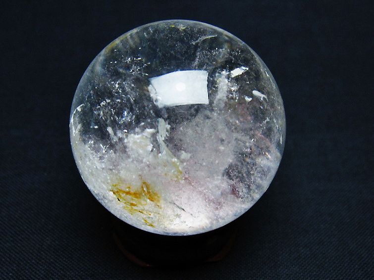 ヒマラヤ水晶 丸玉 36mm [t91-9249] 3枚目