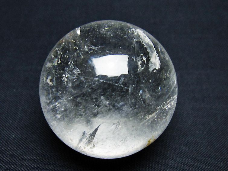ヒマラヤ水晶 丸玉 36mm [t91-9250] 1枚目
