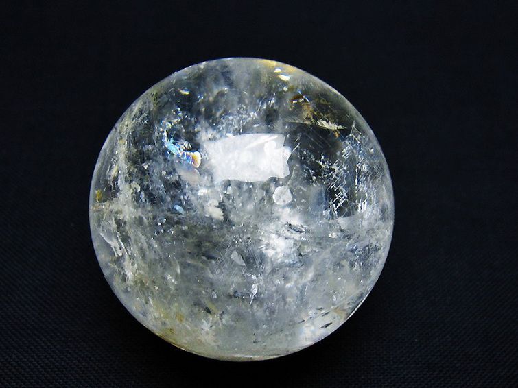 ヒマラヤ水晶 丸玉 35mm [t91-9252] 1枚目
