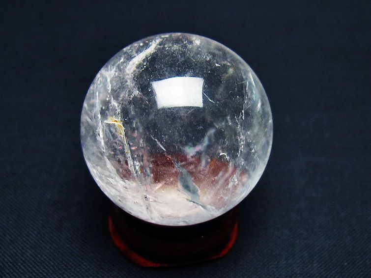 ヒマラヤ水晶 丸玉 32mm [t91-9259] 3枚目