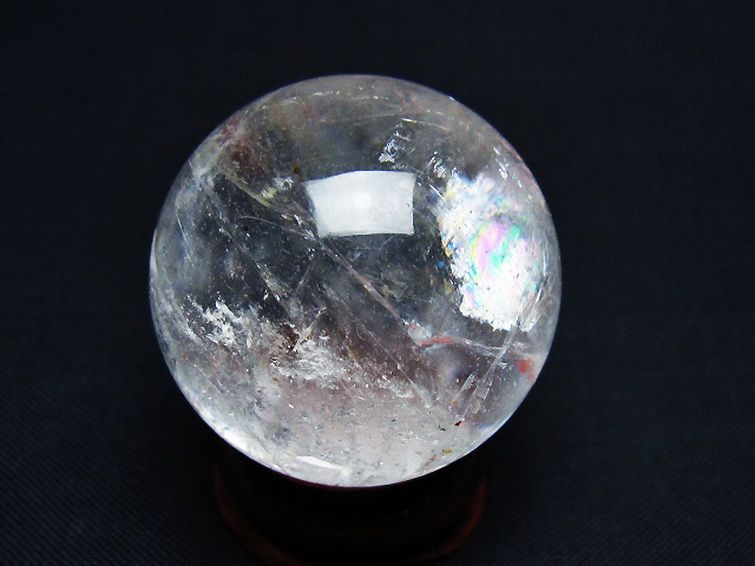 ヒマラヤ水晶 丸玉 32mm [t91-9261] 3枚目