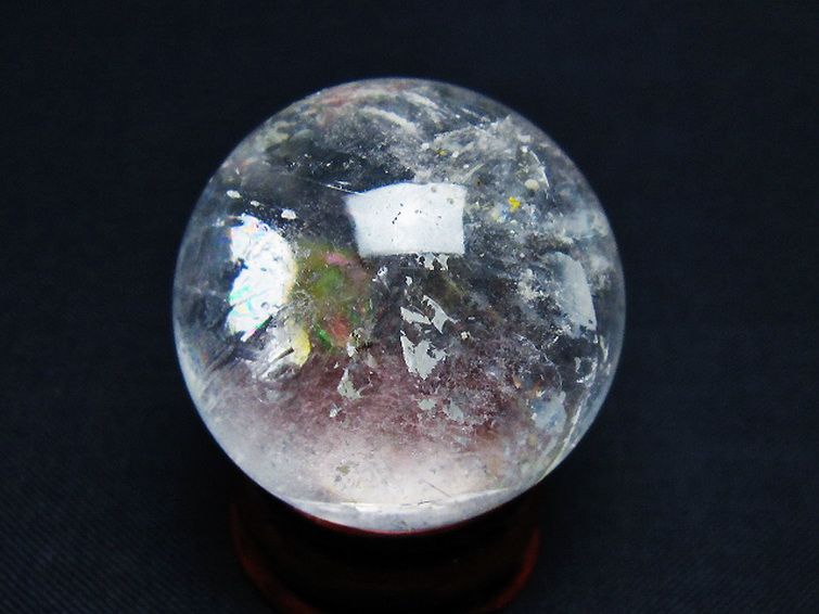 ヒマラヤ水晶 丸玉 31mm [t91-9263] 3枚目