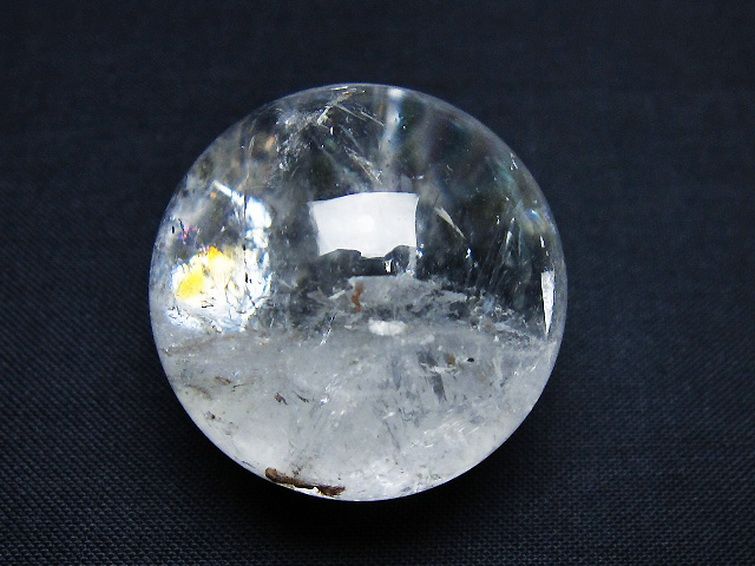 ヒマラヤ水晶 丸玉 32mm [t91-9265] 1枚目