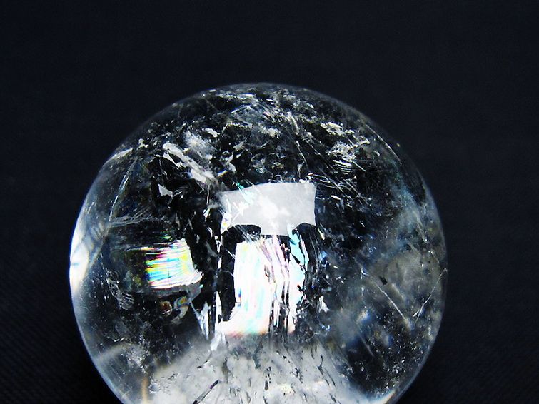 ヒマラヤ水晶 丸玉 31mm [t91-9269] 2枚目