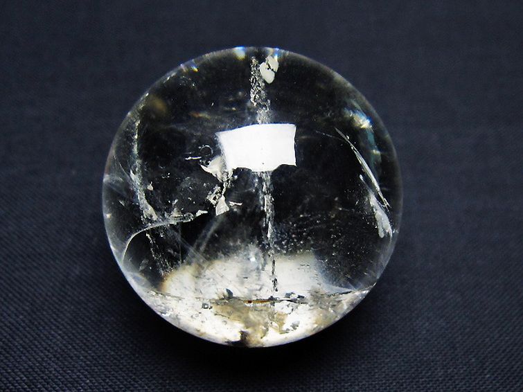 ヒマラヤ水晶 丸玉 34mm [t91-9273] 1枚目