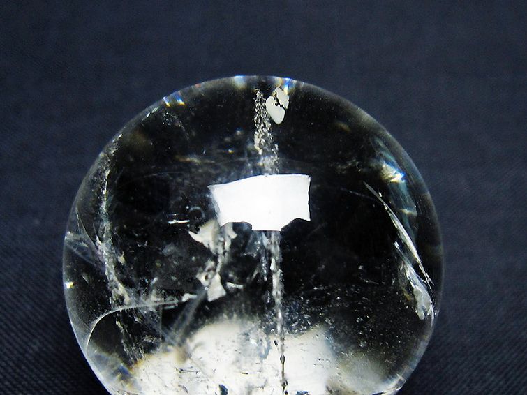 ヒマラヤ水晶 丸玉 34mm [t91-9273] 2枚目