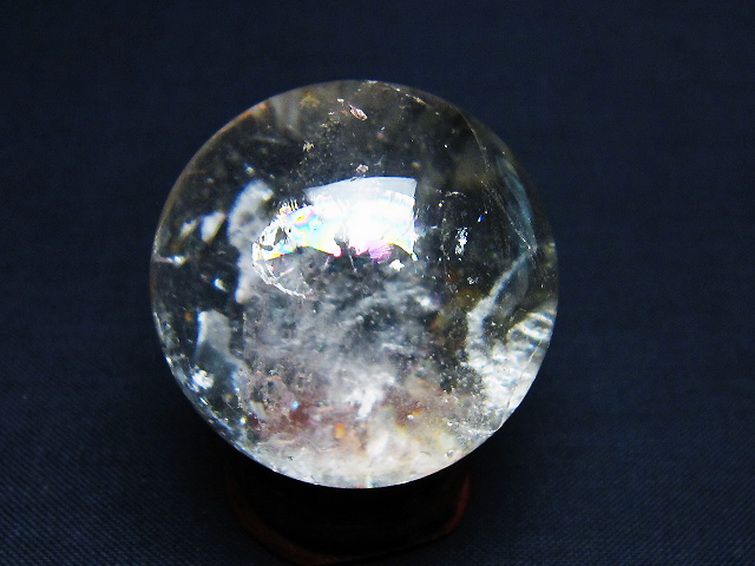 ヒマラヤ水晶 丸玉 36mm [t91-9282] 3枚目