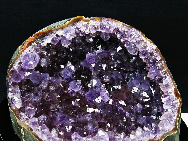 1.5Kg ウルグアイ産 サークルジオード アメジストドーム [t95-11773]