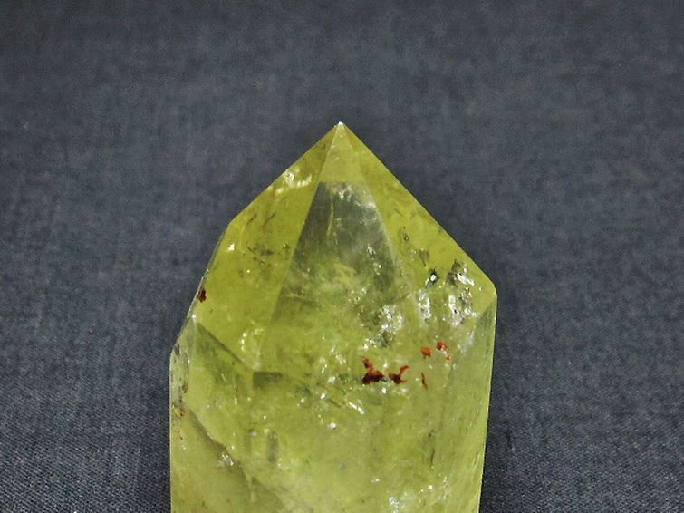 虹入り シトリン水晶 六角柱 [t98-1882] 2枚目