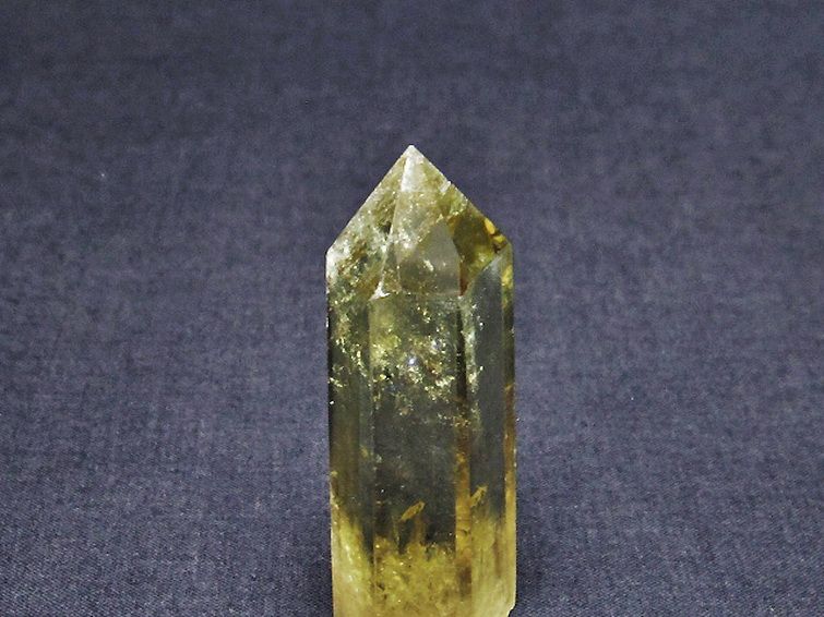虹入り シトリン水晶 六角柱[T98-1940] 3枚目