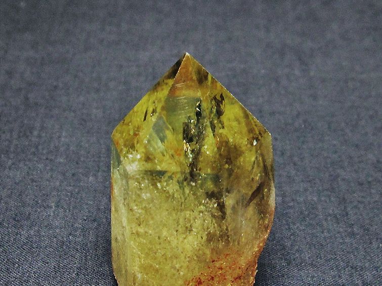 虹入り シトリン水晶 六角柱 [t98-1943] 3枚目