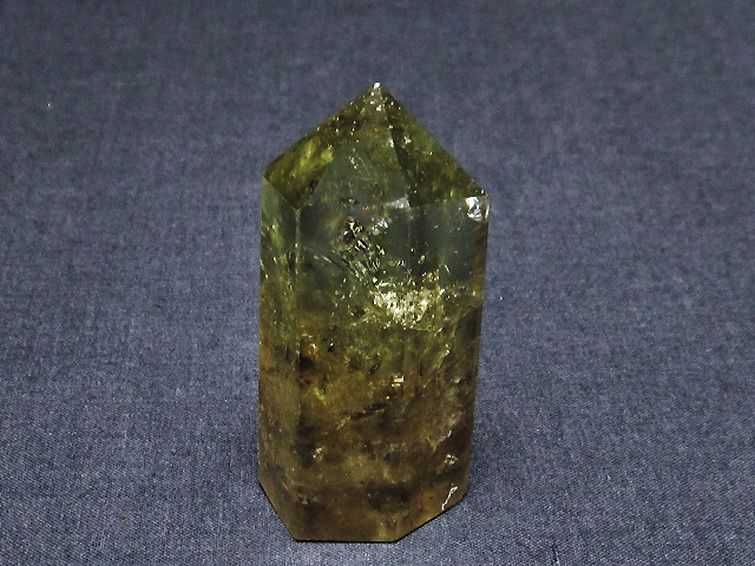 虹入り シトリン水晶 六角柱 [t98-2025] 3枚目