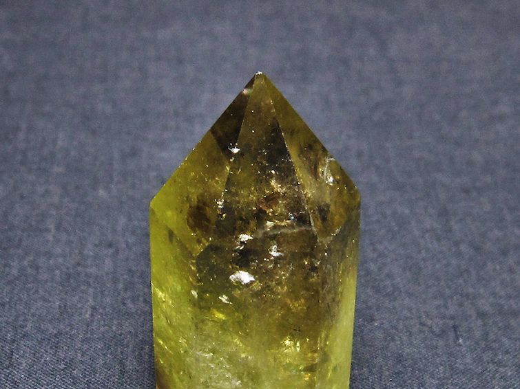 虹入り シトリン水晶 六角柱[T98-2034] 2枚目