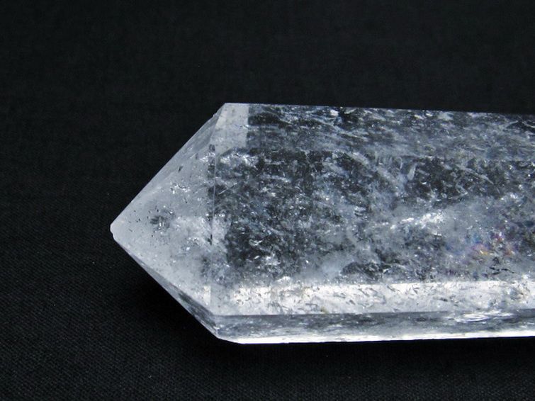 虹入り ヒマラヤ水晶ダブルポイント[T98-2091] 2枚目