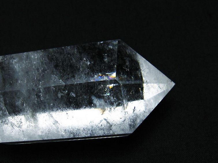 虹入り ヒマラヤ水晶ダブルポイント[T98-2096] 2枚目