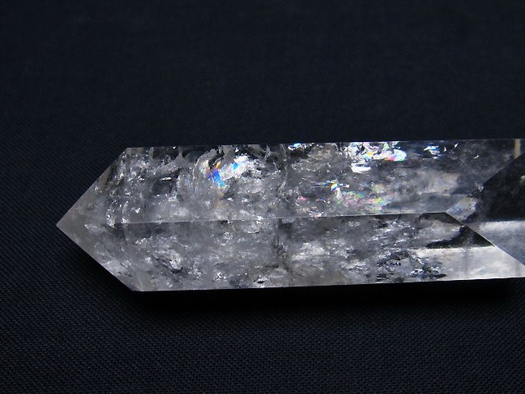 虹入り ヒマラヤ水晶 六角柱 [t98-2146] 2枚目