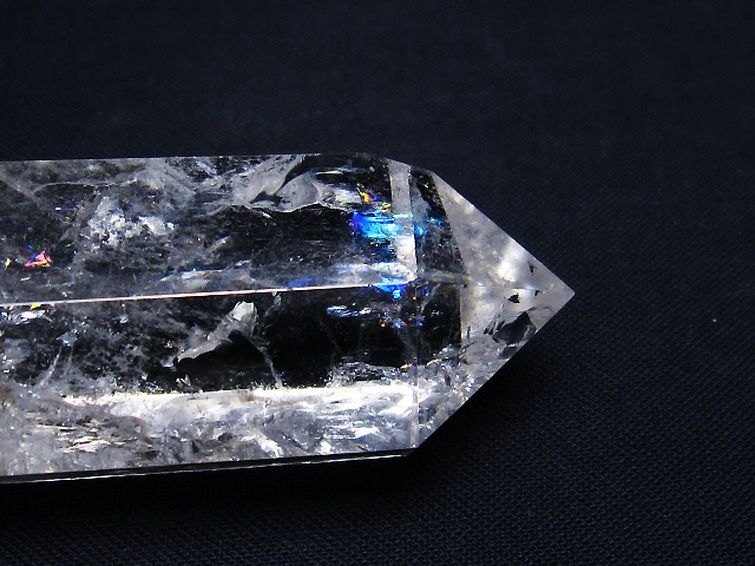虹入り ヒマラヤ水晶 六角柱 [t98-2177] 3枚目
