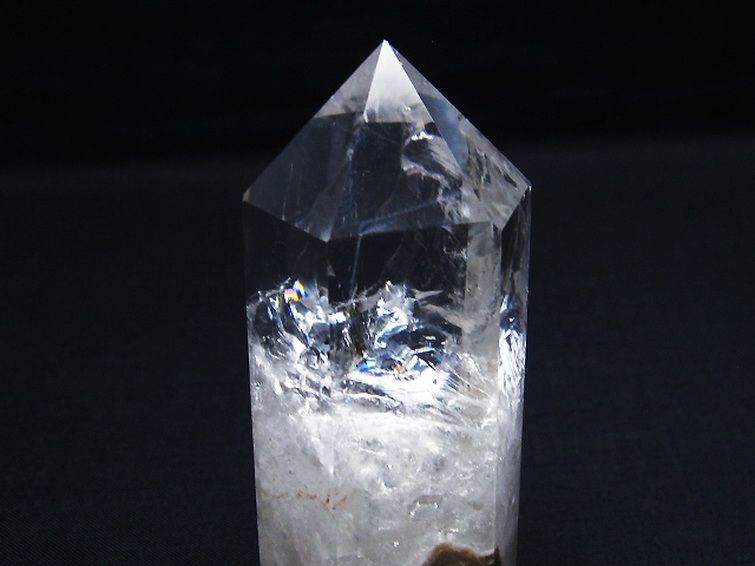 虹入り ヒマラヤ水晶 六角柱 [t98-2185] 2枚目