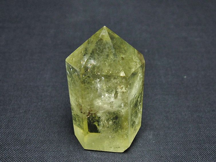 虹入り シトリン水晶 六角柱[T98-2230] 3枚目