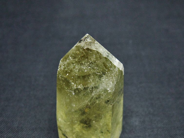 虹入り シトリン水晶 六角柱[T98-2233] 2枚目