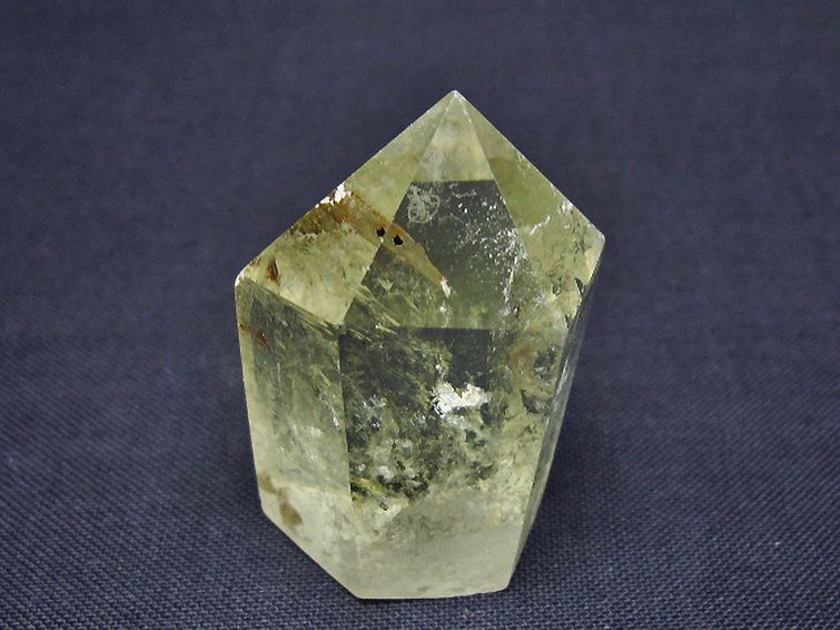 虹入り シトリン水晶 六角柱 [t98-2250] 1枚目