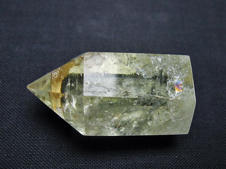 虹入り シトリン水晶 六角柱 [t98-2250] 3枚目