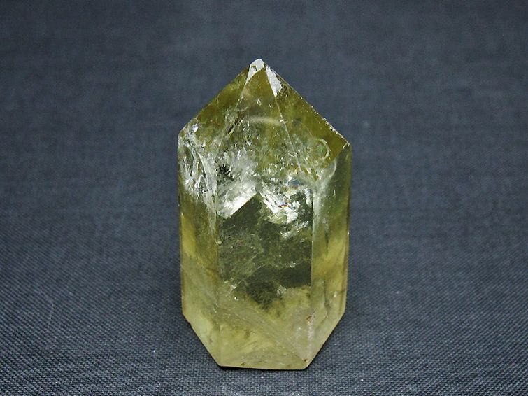 虹入り シトリン水晶 六角柱[T98-2275] 3枚目