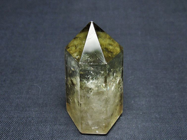 虹入り シトリン水晶 六角柱[T98-2276] 3枚目