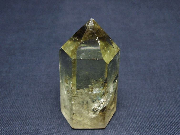 虹入り シトリン水晶 六角柱[T98-2298] 3枚目