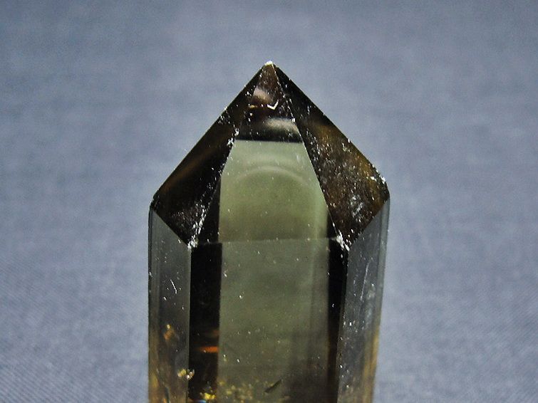 虹入り シトリン水晶 六角柱[T98-2301] 2枚目