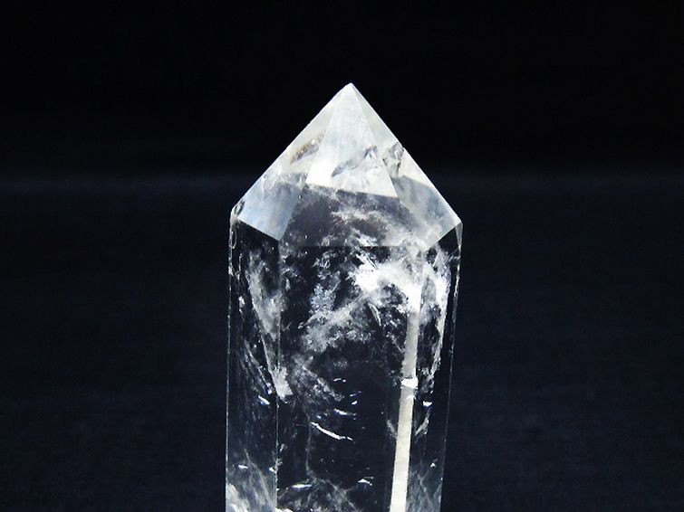 グリーンファントム水晶 六角柱 [t98-2371] 2枚目