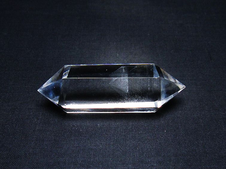 スーパーファントム水晶ダブルポイント [t98-2470] 1枚目