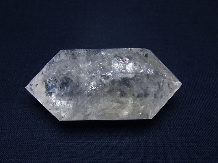 虹入り ヒマラヤ水晶ダブルポイント [t98-2532] 3枚目