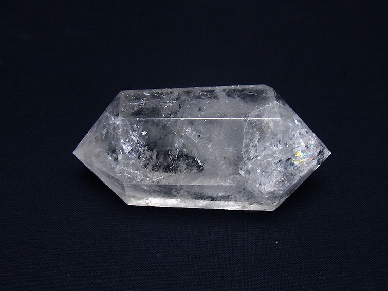 虹入り ヒマラヤ水晶ダブルポイント [t98-2544] 3枚目