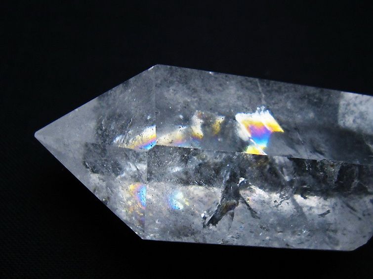 【虹入・強力浄化力】⭐️ヒマラヤ水晶・ライモナイト入りスフィア⭐️台座付き R58 虹入り ヒマラヤ水晶ダブルポイント t98-2750 : 誠安天然石専門店