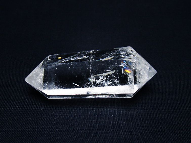 虹入り ヒマラヤ水晶ダブルポイント [t98-2611] 3枚目